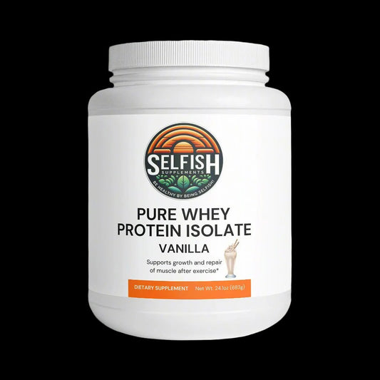 Pure Whey Protein Isolate (Vanilla)