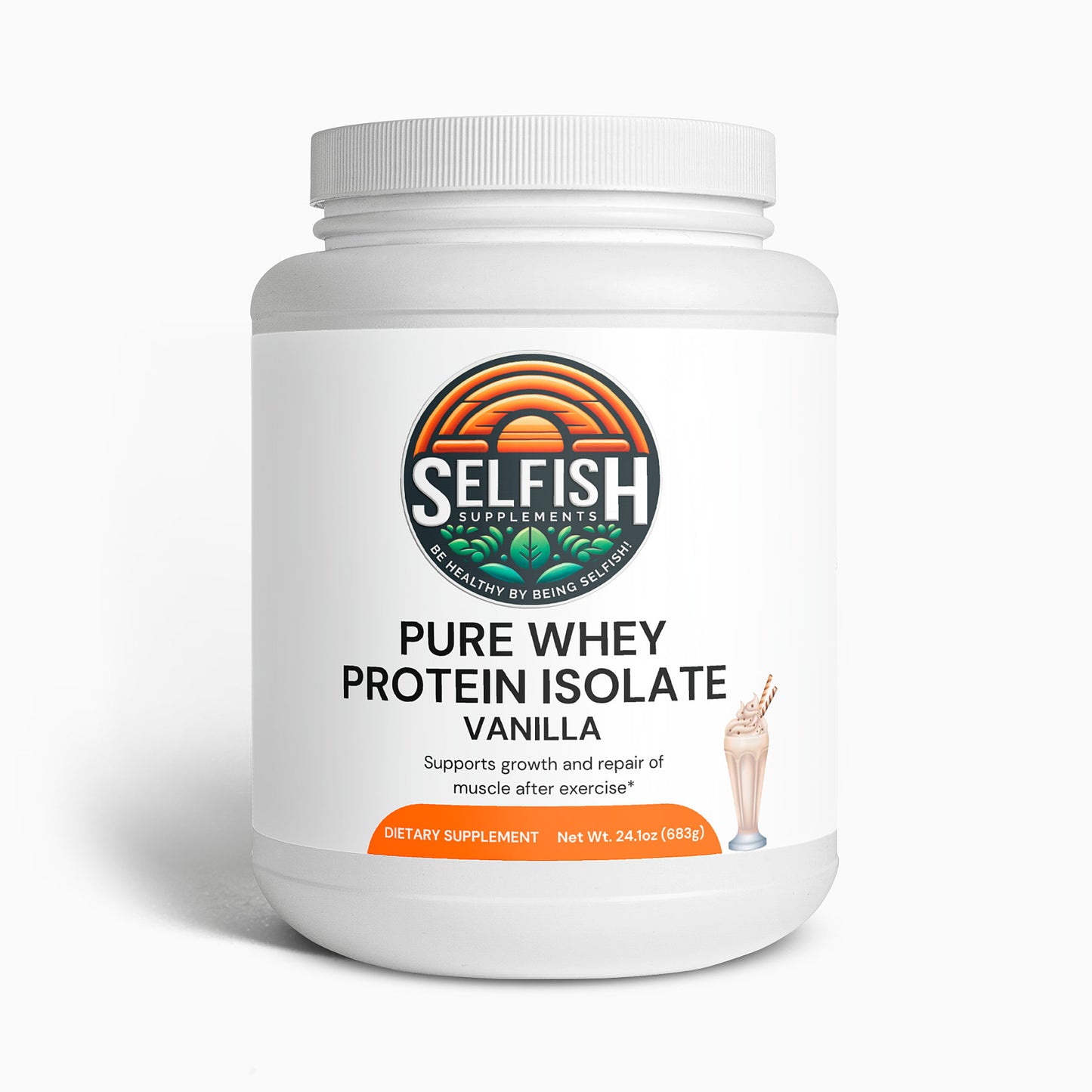 Pure Whey Protein Isolate (Vanilla)