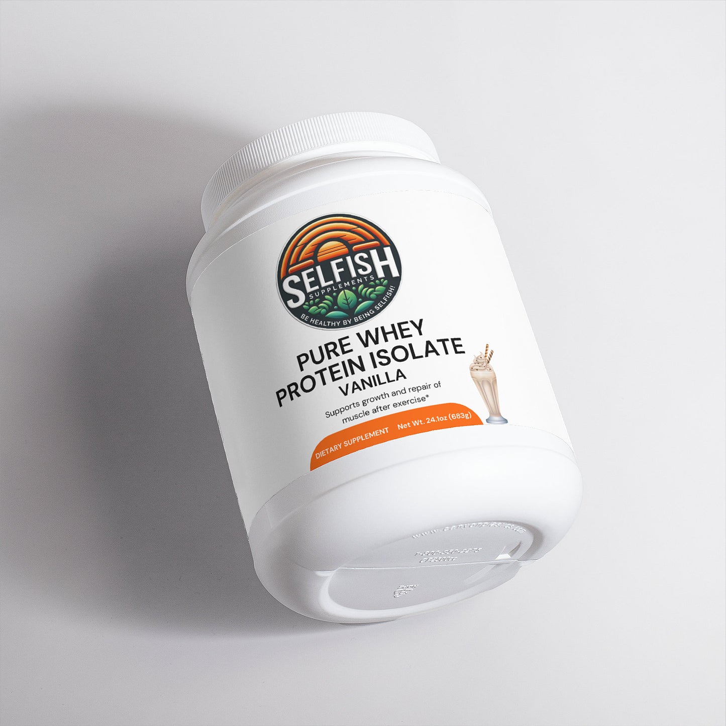 Pure Whey Protein Isolate (Vanilla)