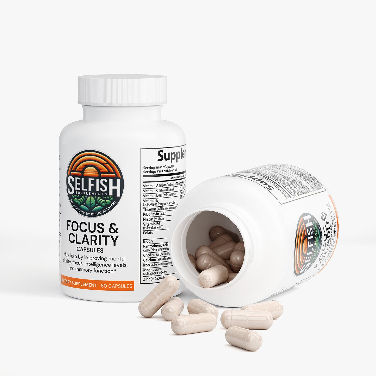 FOCUS AND CLARITY CAPSULES (BLOOD TYPES A & AB)