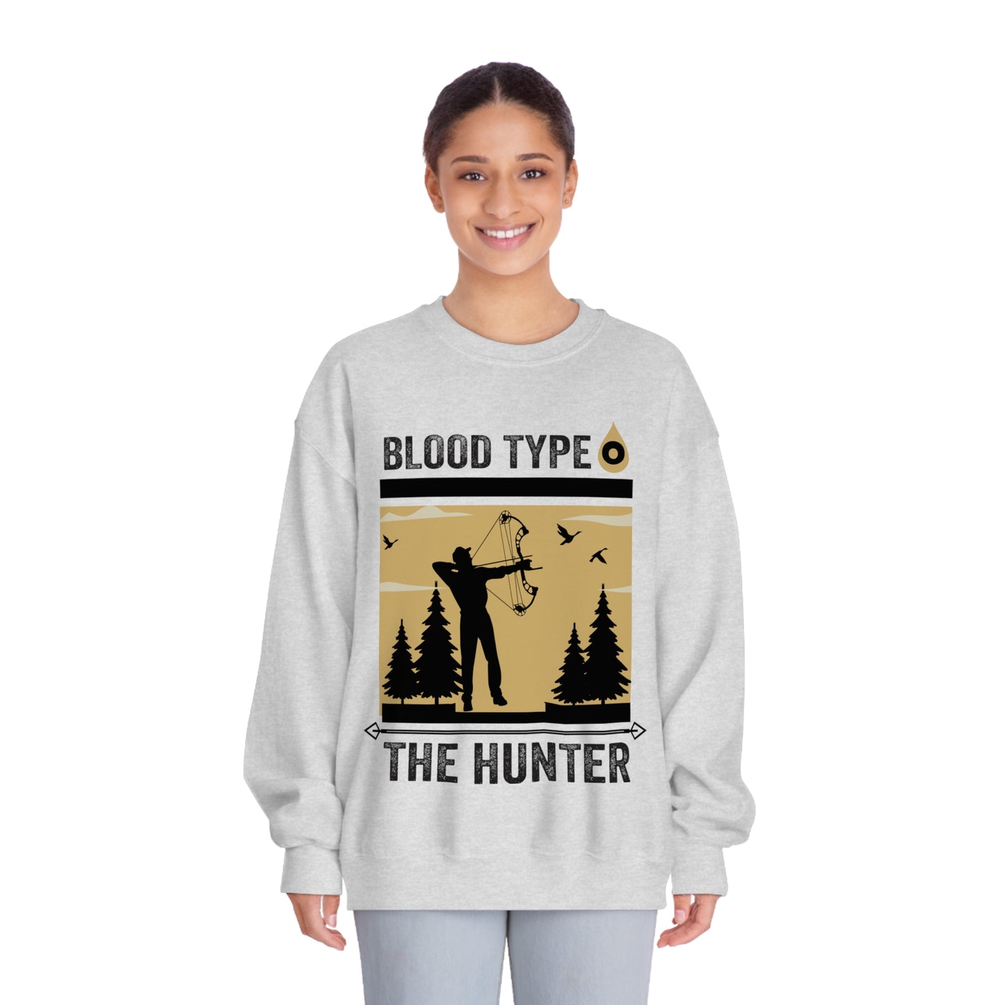 Blood Type O "The Hunter" Crewneck Sweatshirt