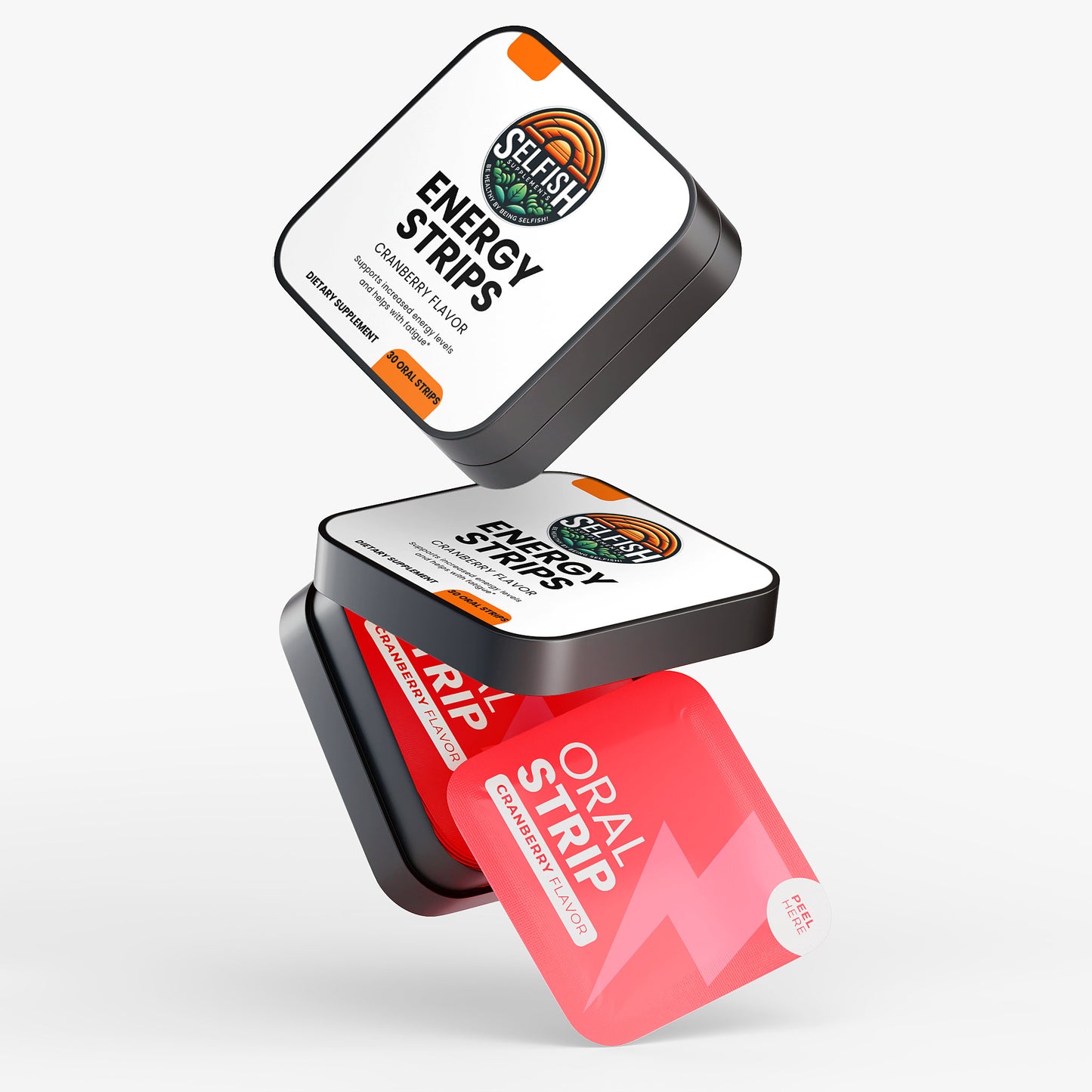 Energy Strips (Cranberry Flavored)