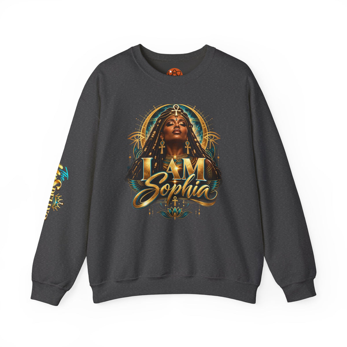 "I Am Sophia" Inspirational Graphic Sweatshirt