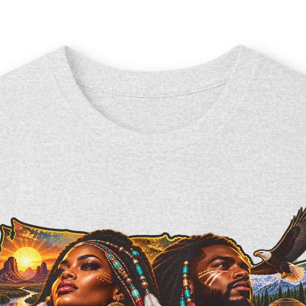 Long Sleeve Tee — "We Were Already Here" Reggae-Inspired Graphic Shirt