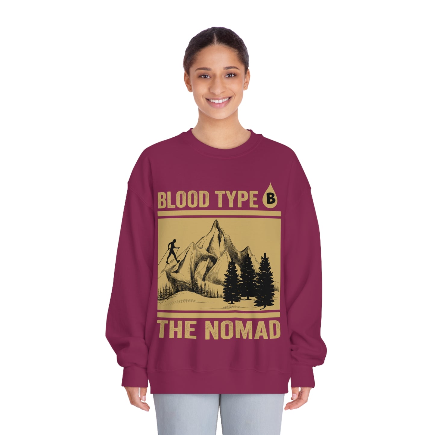 Blood Type B "The Nomad" Crewneck Sweatshirt