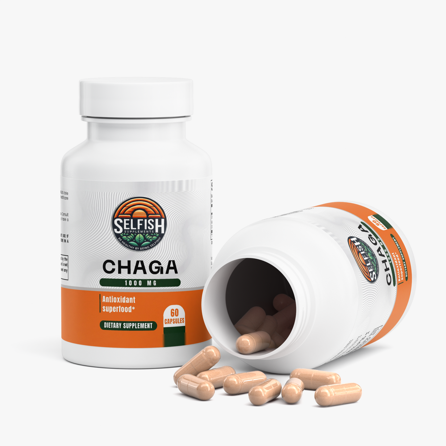 Chaga Mushroom (For Blood Types A, B, O and AB)