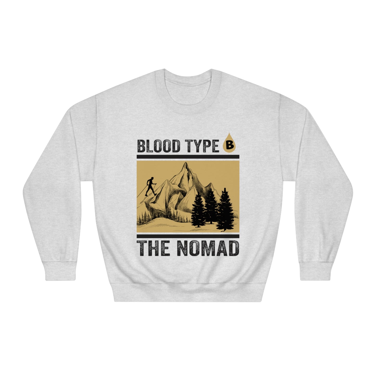 Blood Type B "The Nomad" Crewneck Sweatshirt