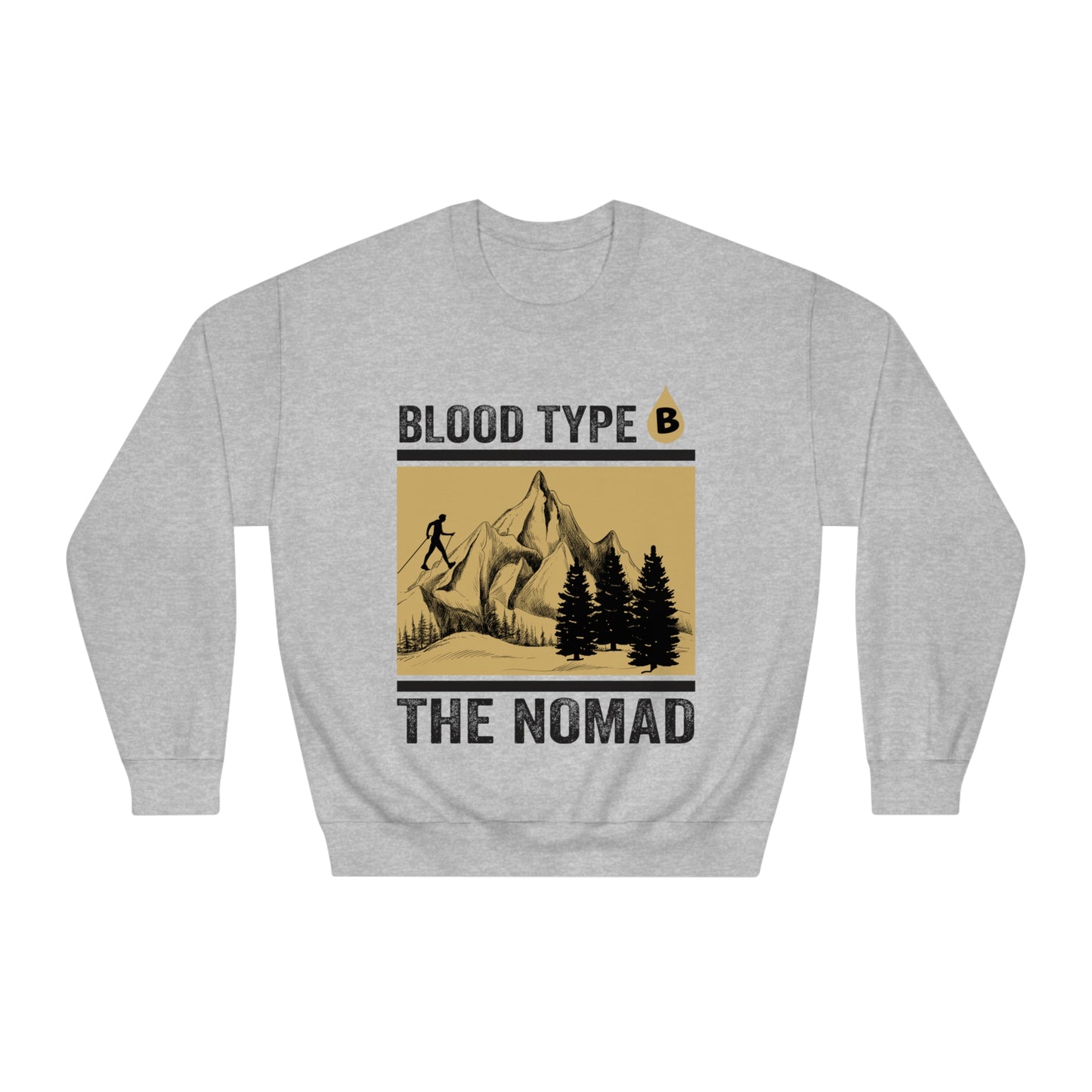 Blood Type B "The Nomad" Crewneck Sweatshirt