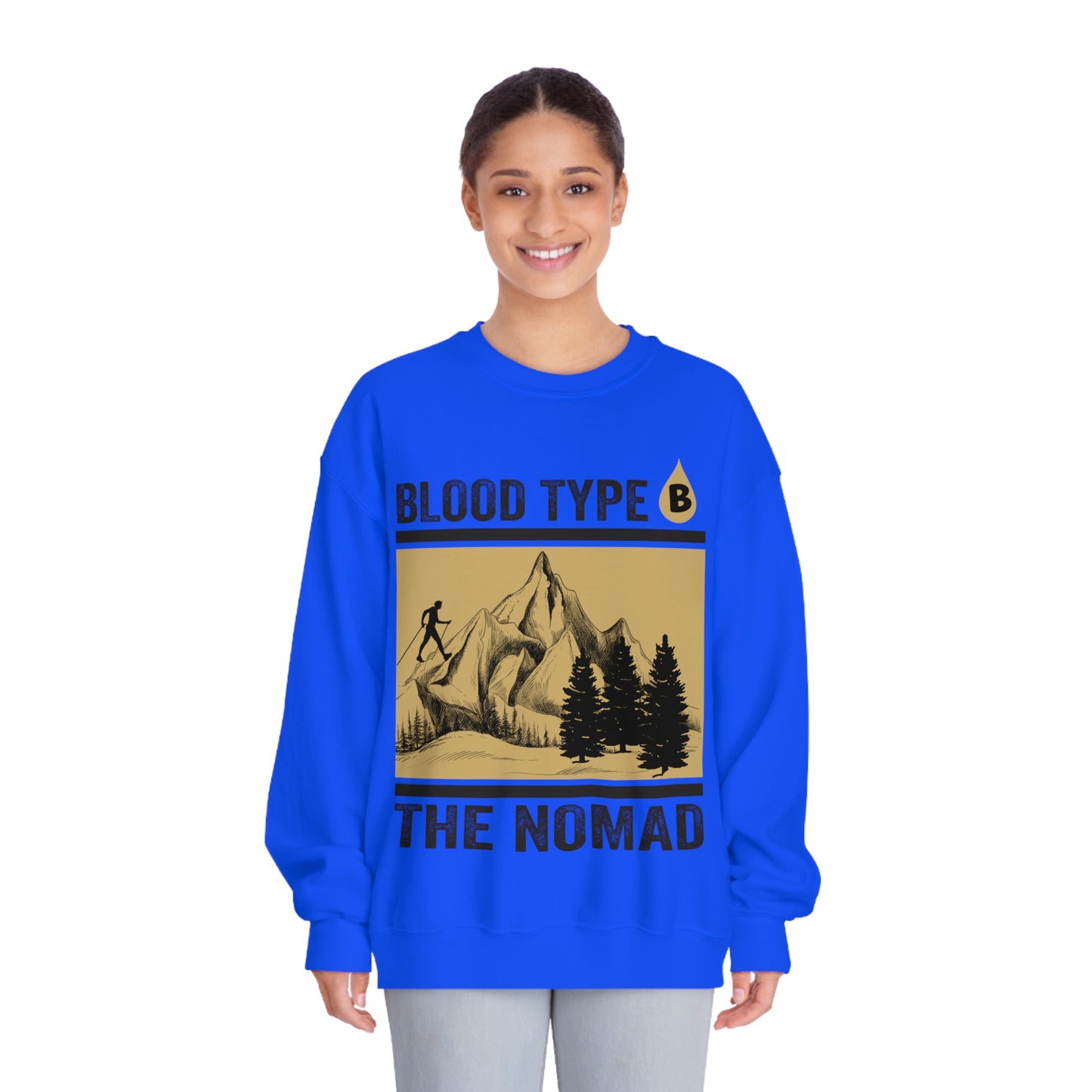 Blood Type B "The Nomad" Crewneck Sweatshirt