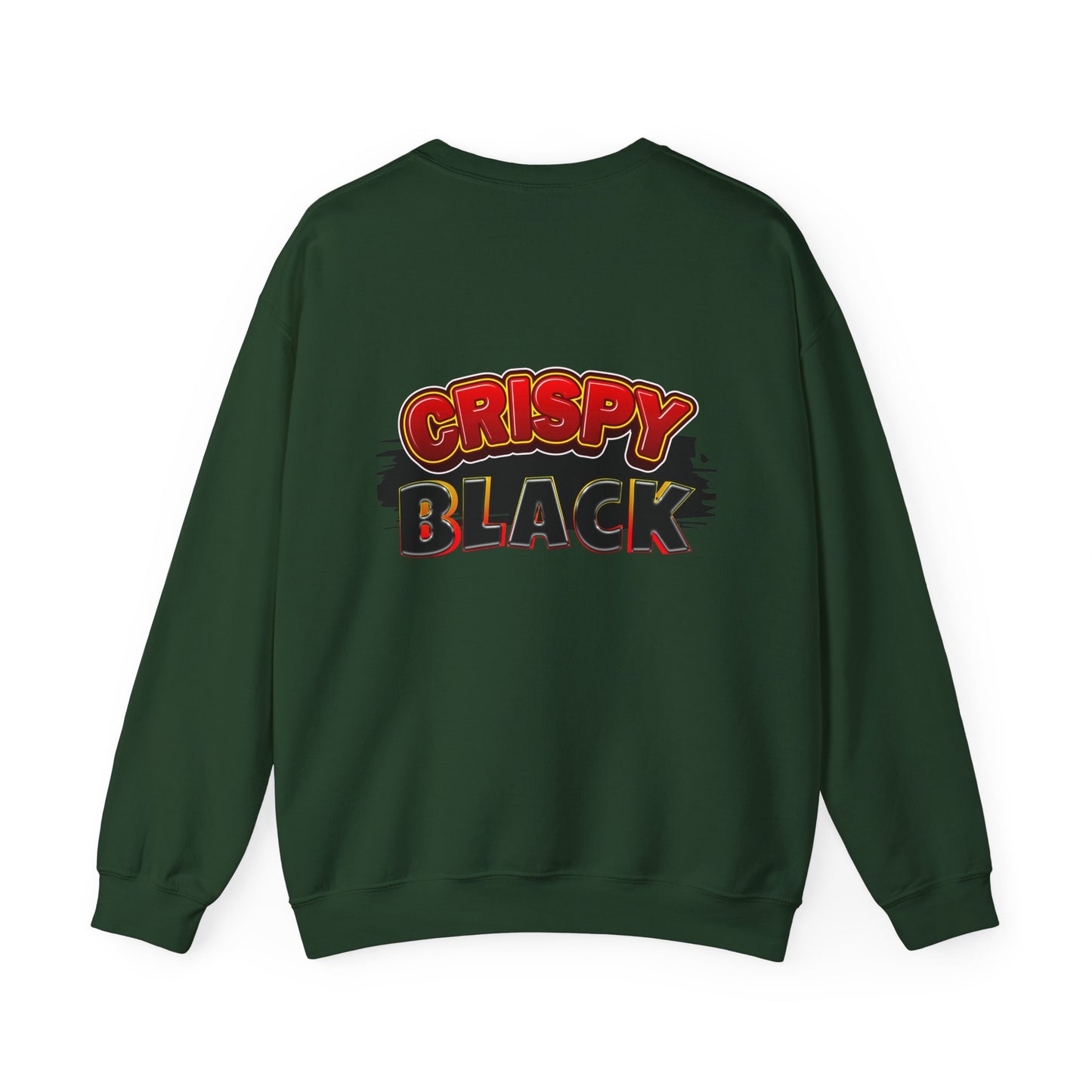 "Crispy Black" Crewneck Sweatshirt