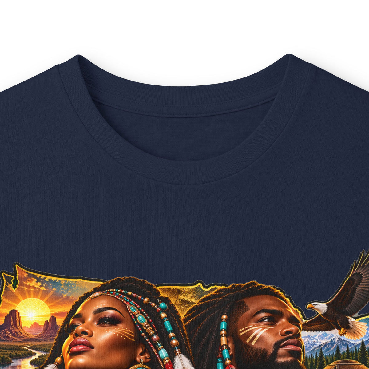 Long Sleeve Tee — "We Were Already Here" Reggae-Inspired Graphic Shirt