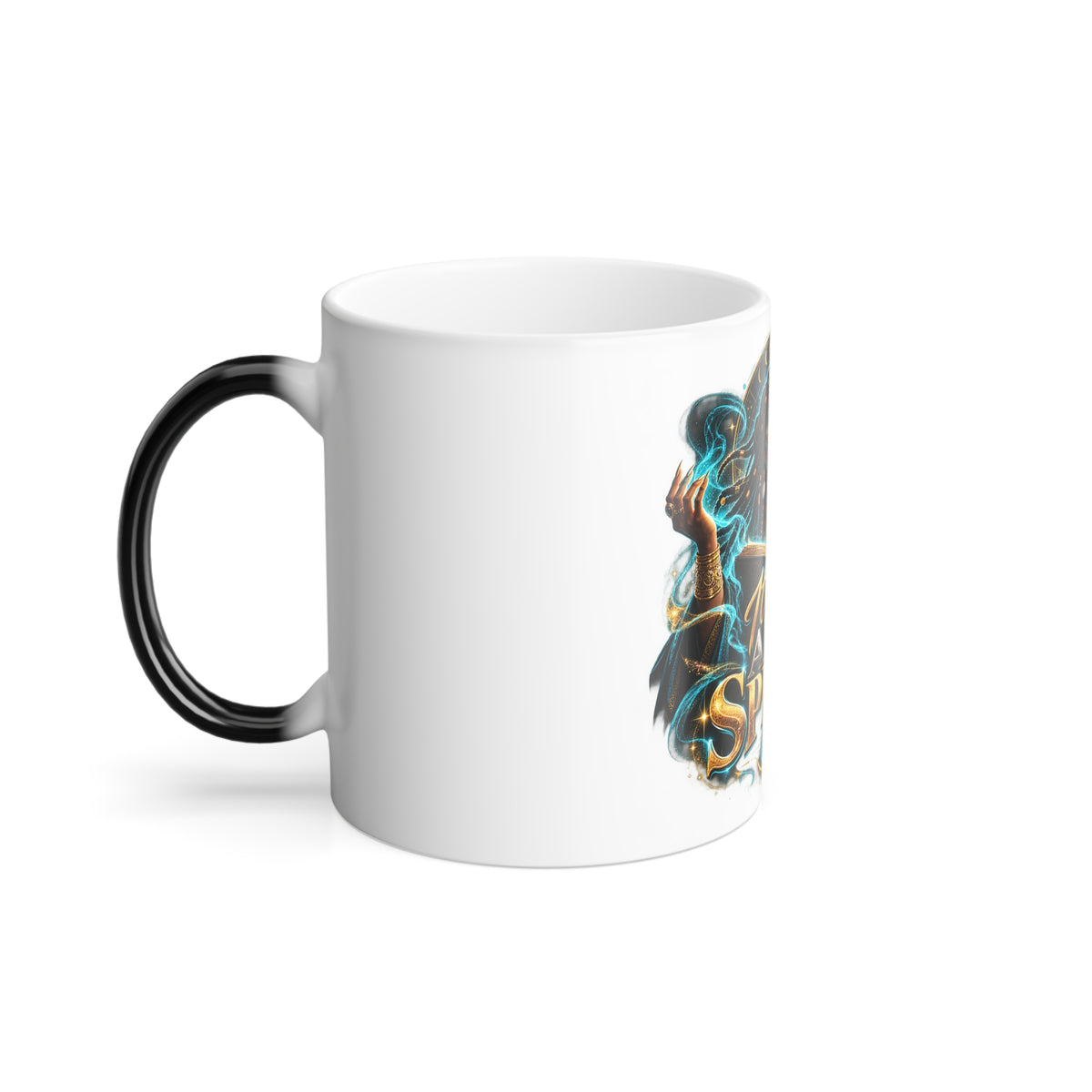 Color-Changing Mug — "It Was All a Spell" Mystic Goddess 11oz