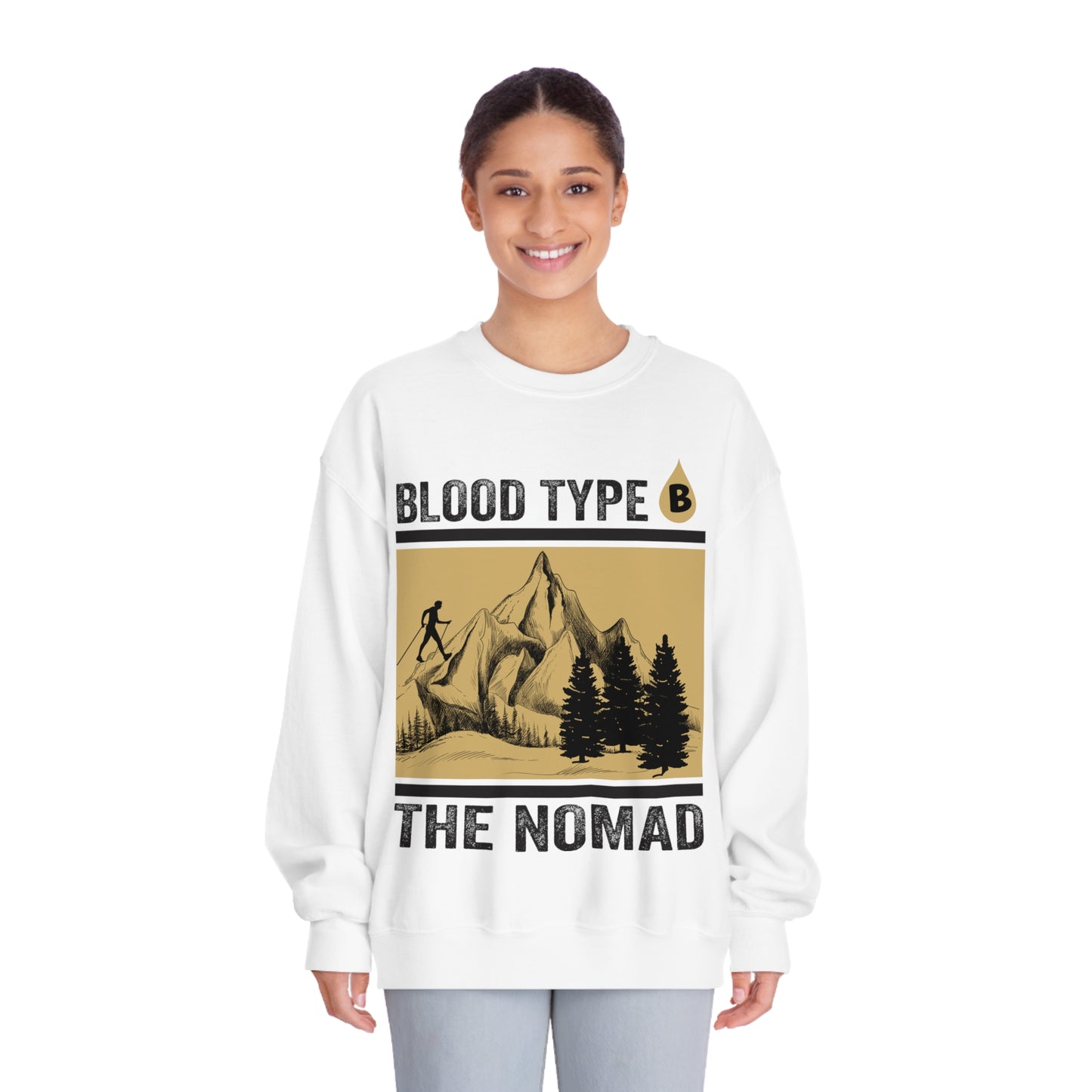 Blood Type B "The Nomad" Crewneck Sweatshirt