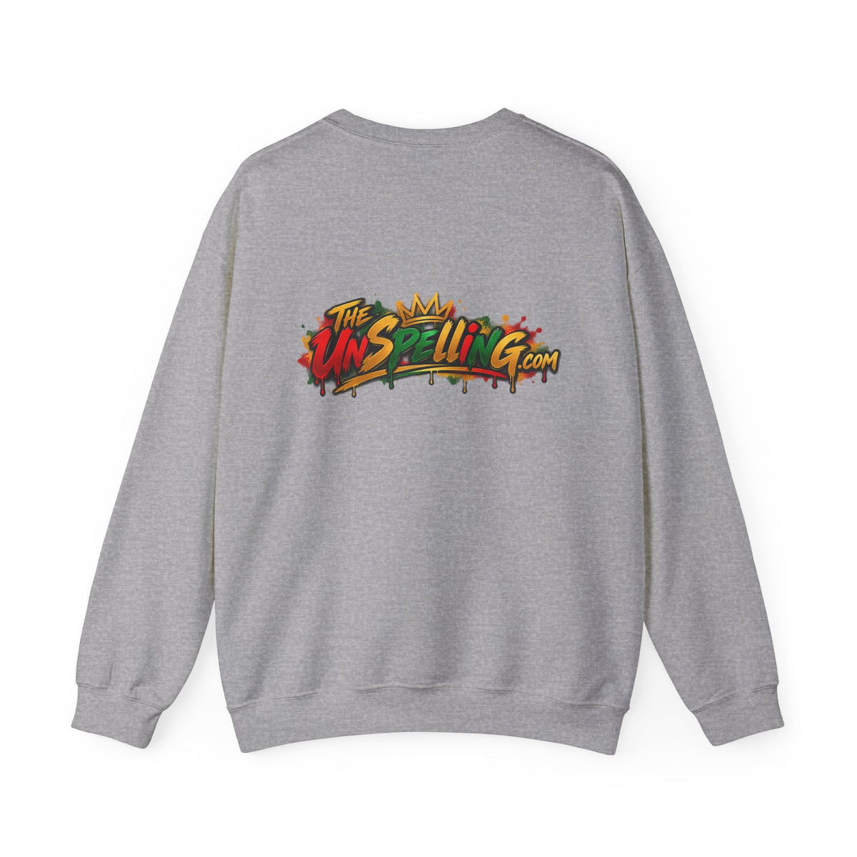 Crewneck Sweatshirt — "We Were Already Here" Urban Rasta Art