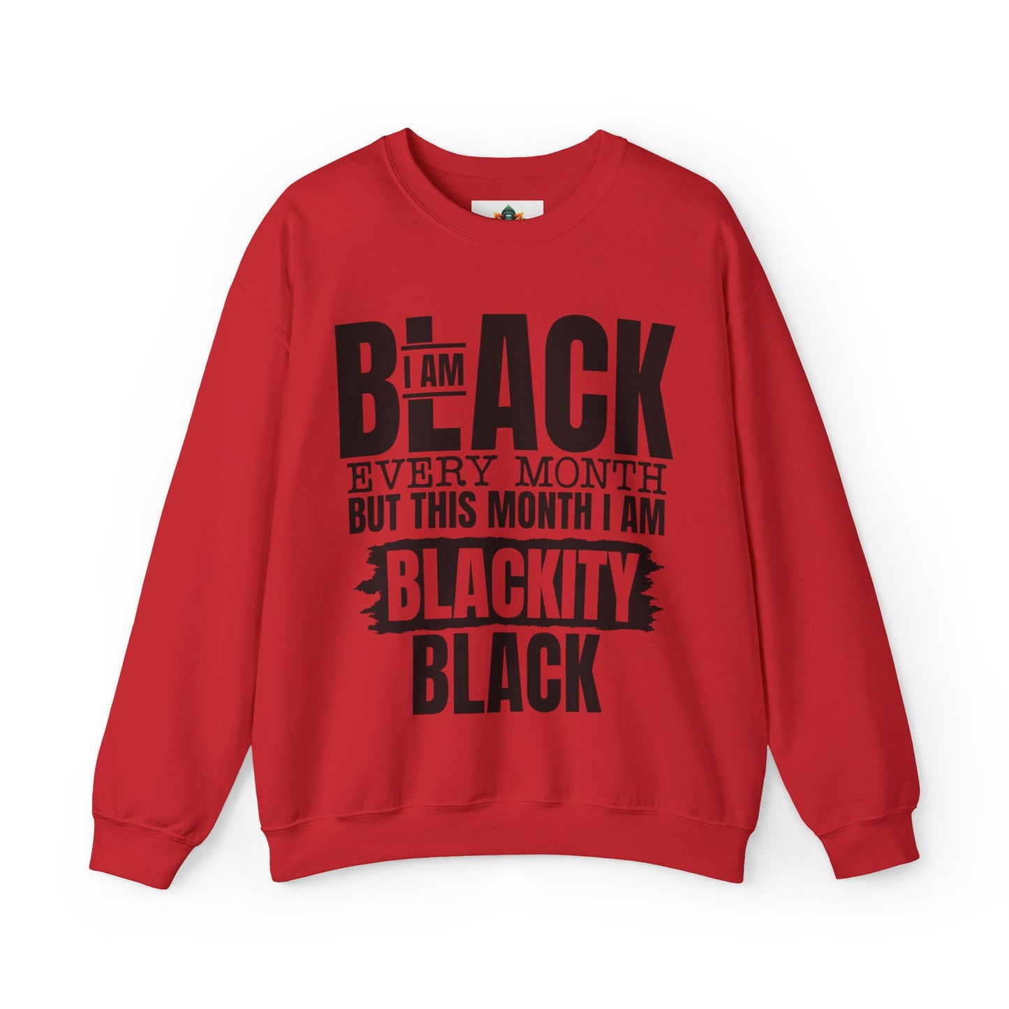 BLACKITY BLACK CREWNECK