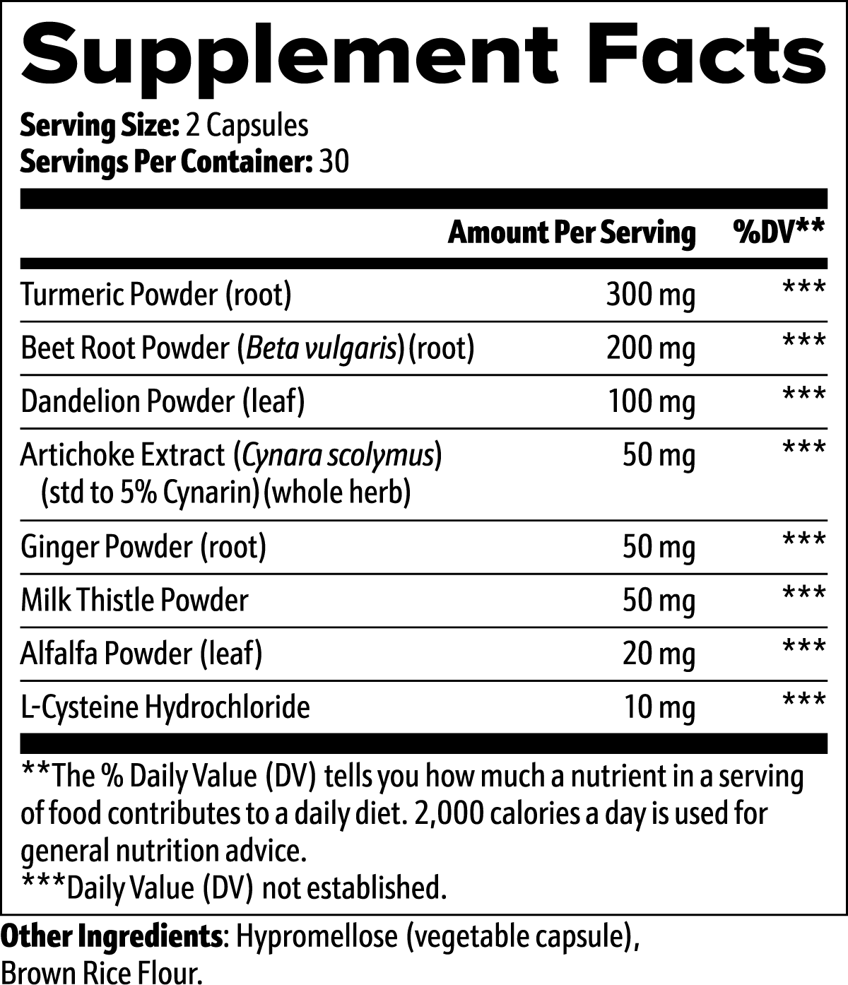 Liver Support (For Blood Types A, B, O and AB)