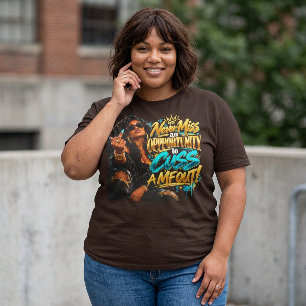 Graphic Tee - 'Never Miss Opportunity" Urban Streetwear T-Shirt