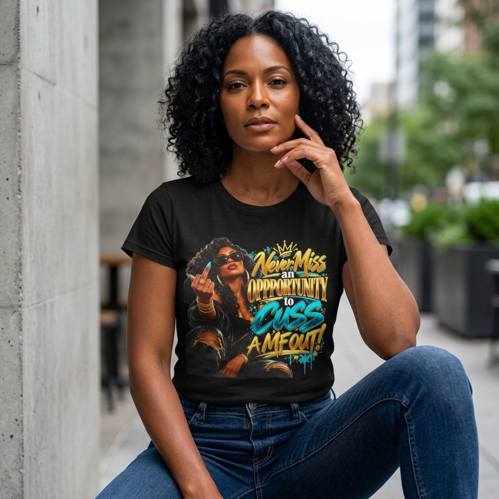 Graphic Tee - 'Never Miss Opportunity" Urban Streetwear T-Shirt