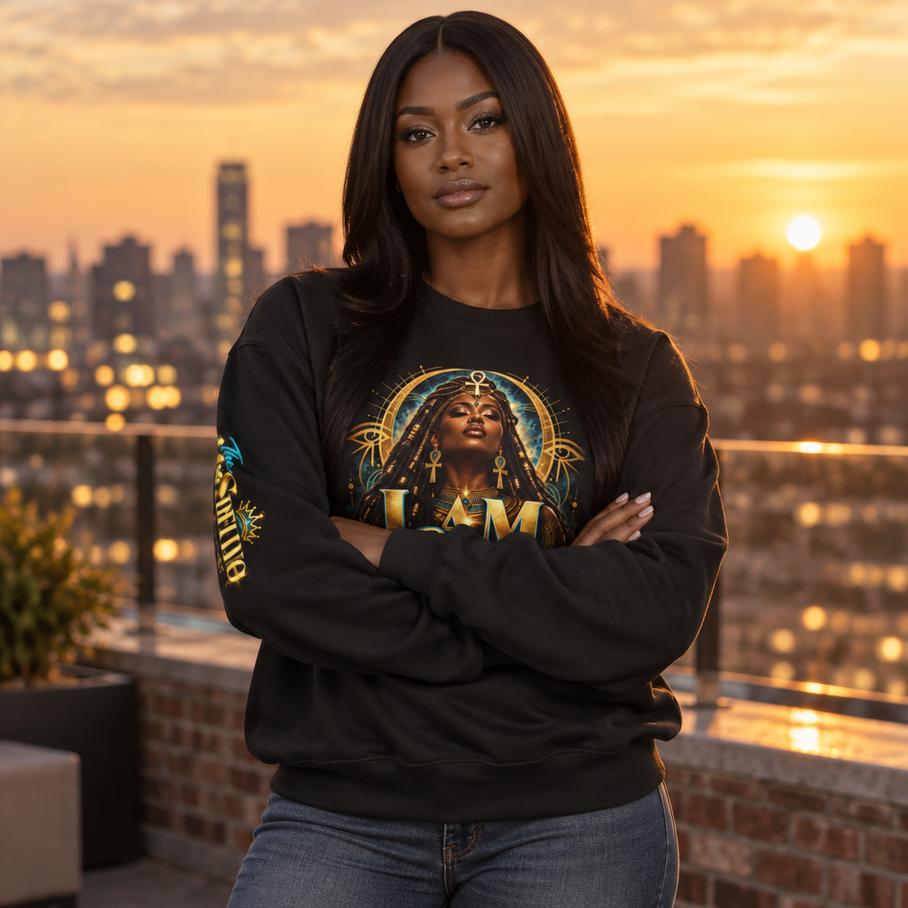 "I Am Sophia" Inspirational Graphic Sweatshirt