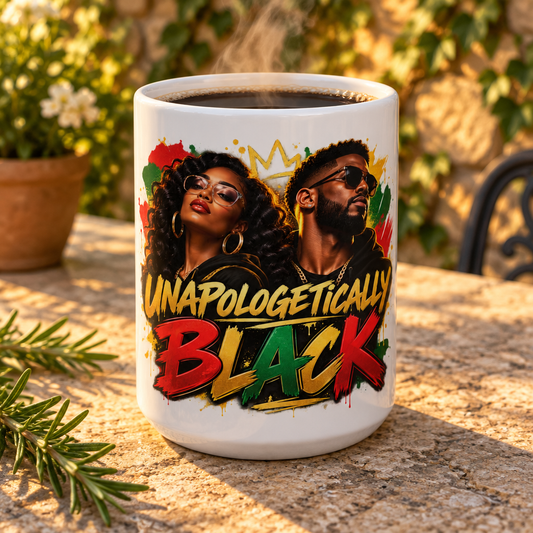 "Unapologetically Black" Ceramic Mug