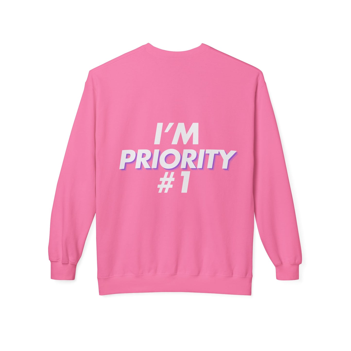 ME FIRST Midweight Softstyle Fleece Crewneck Sweatshirt