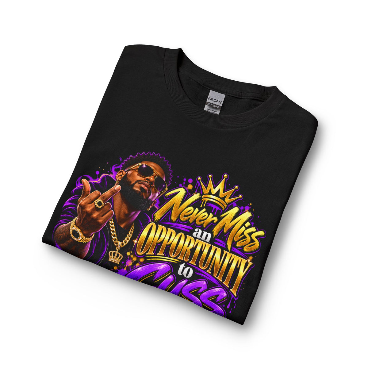 Never Miss an Opportunity to Cuss Amout! Long Sleeve T-Shirt