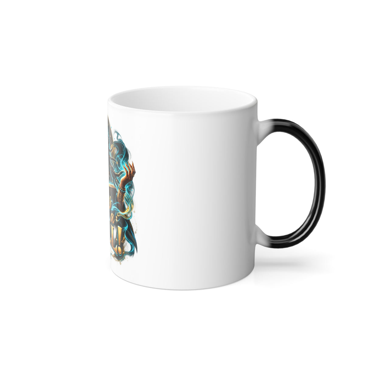 Color-Changing Mug — "It Was All a Spell" Mystic Goddess 11oz