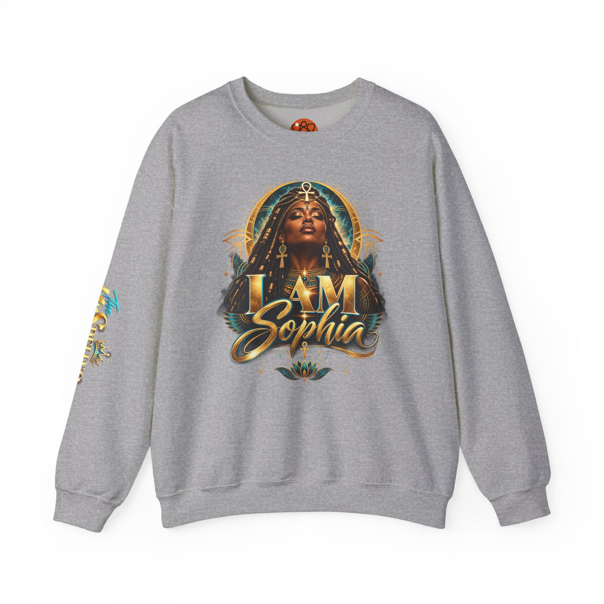 "I Am Sophia" Inspirational Graphic Sweatshirt