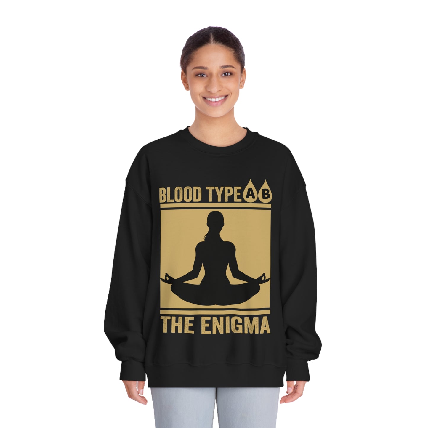 Blood Type AB "The Enigma" Crewneck Sweatshirt