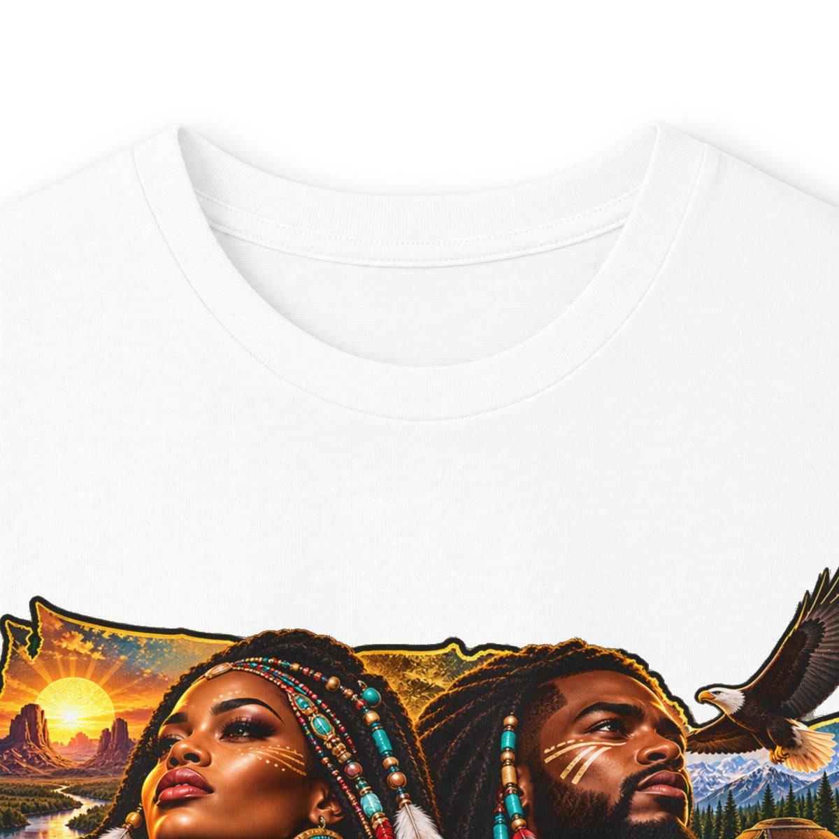 Long Sleeve Tee — "We Were Already Here" Reggae-Inspired Graphic Shirt