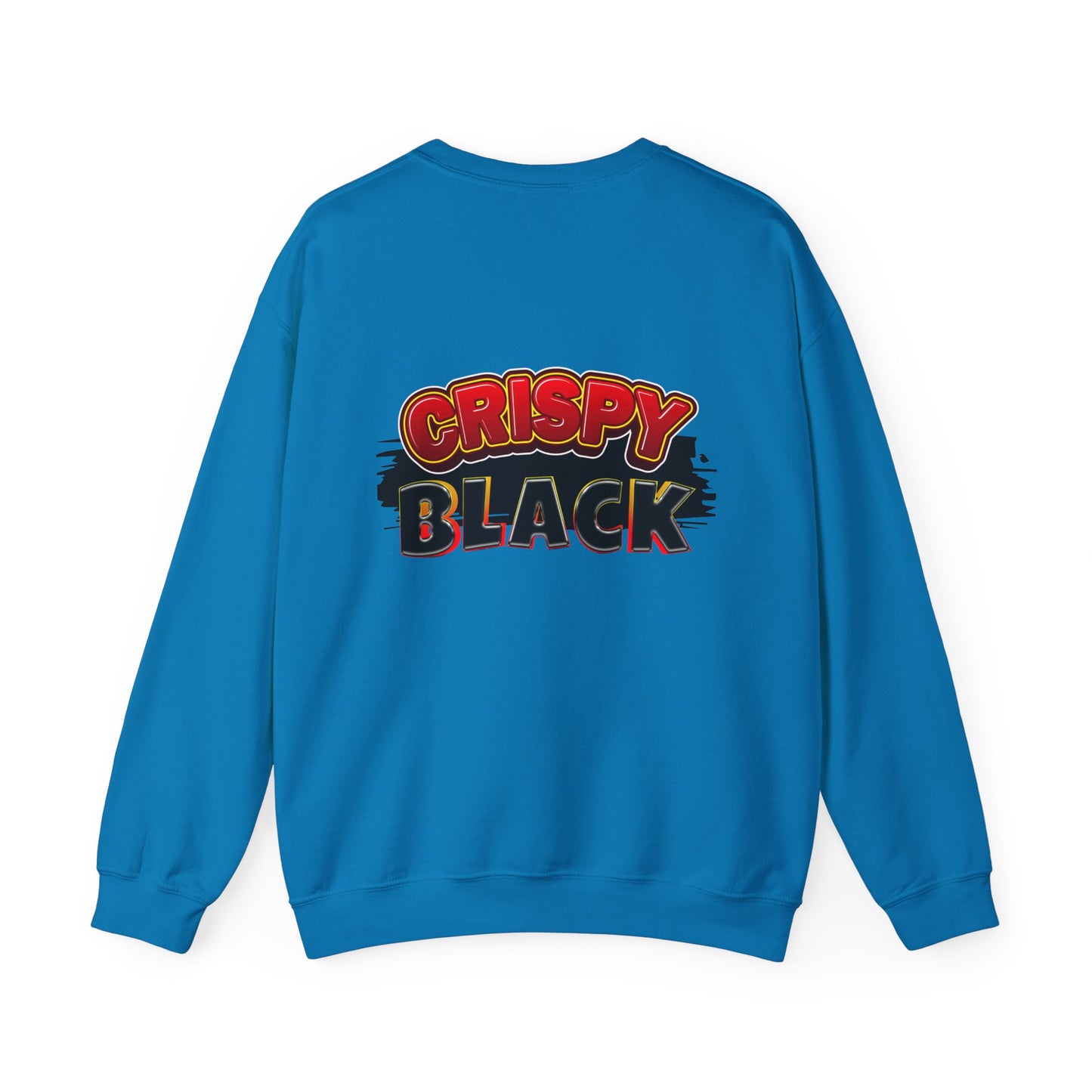 "Crispy Black" Crewneck Sweatshirt