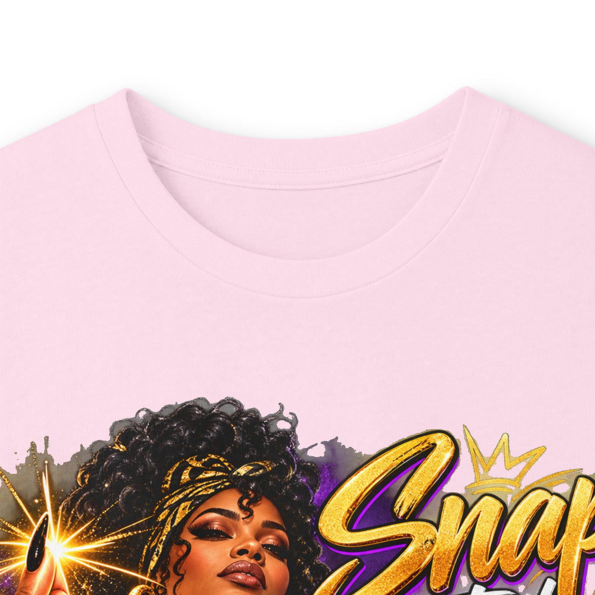 Long Sleeve Tee — "Snap Outta It!" Witchy Graphic