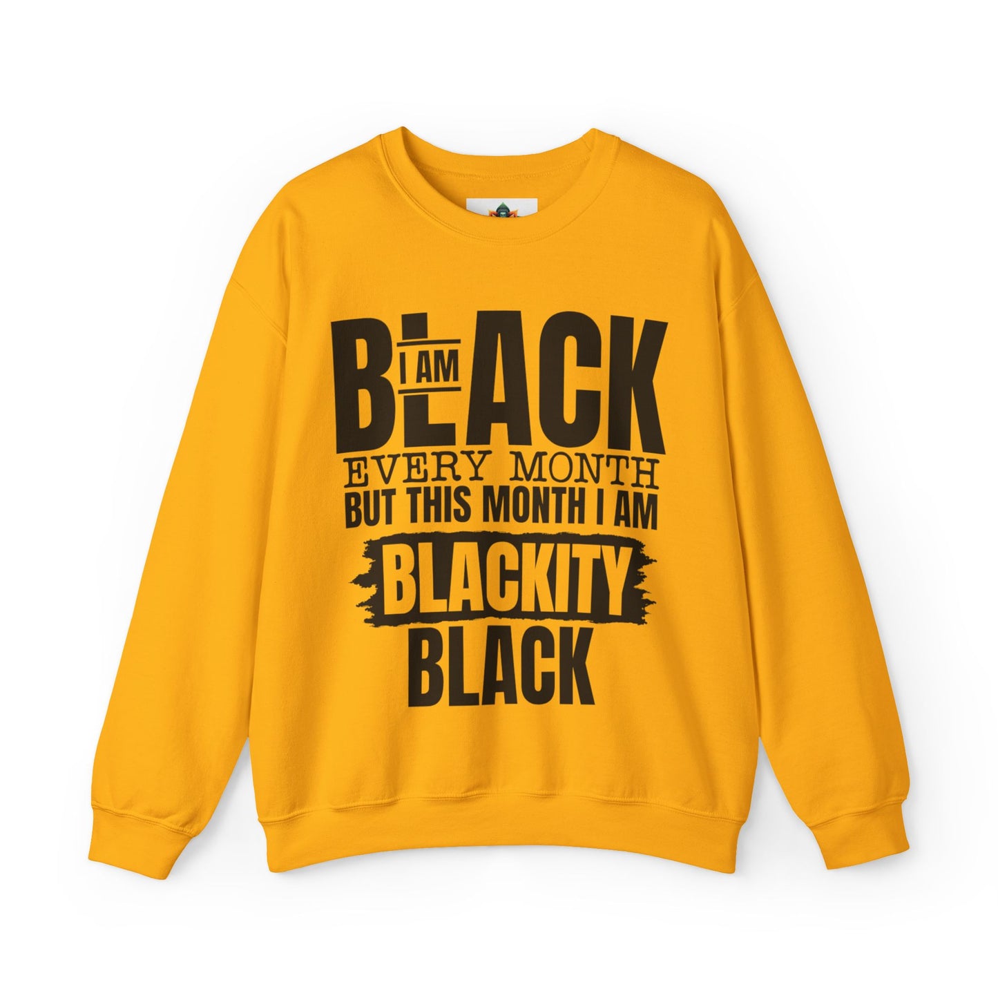 BLACKITY BLACK CREWNECK