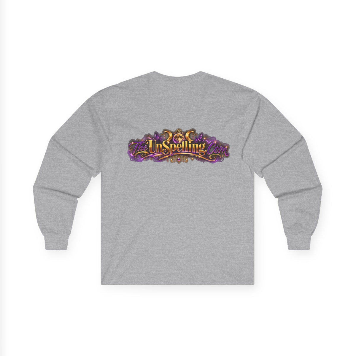Long Sleeve Tee — "Snap Outta It!" Witchy Graphic