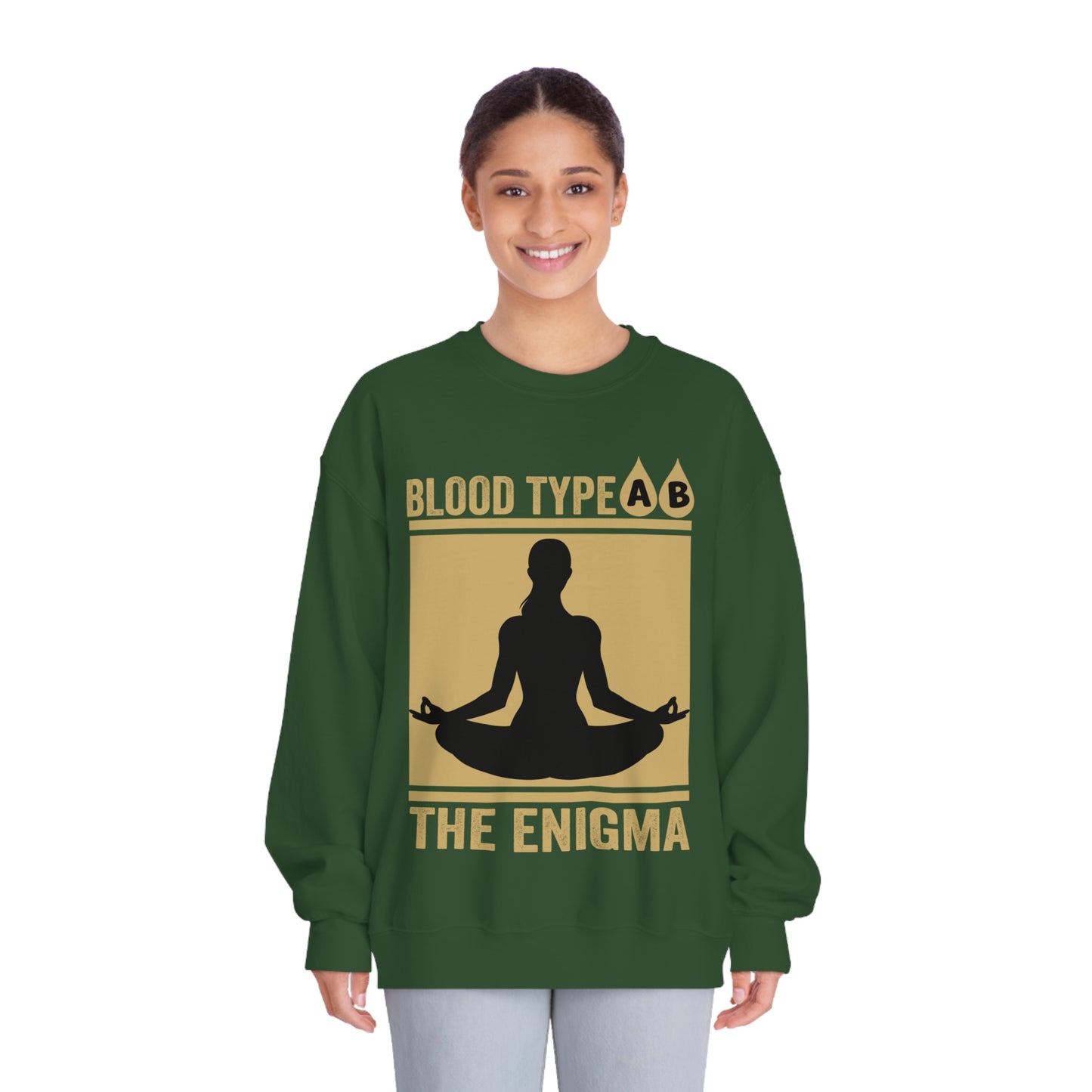 Blood Type AB "The Enigma" Crewneck Sweatshirt