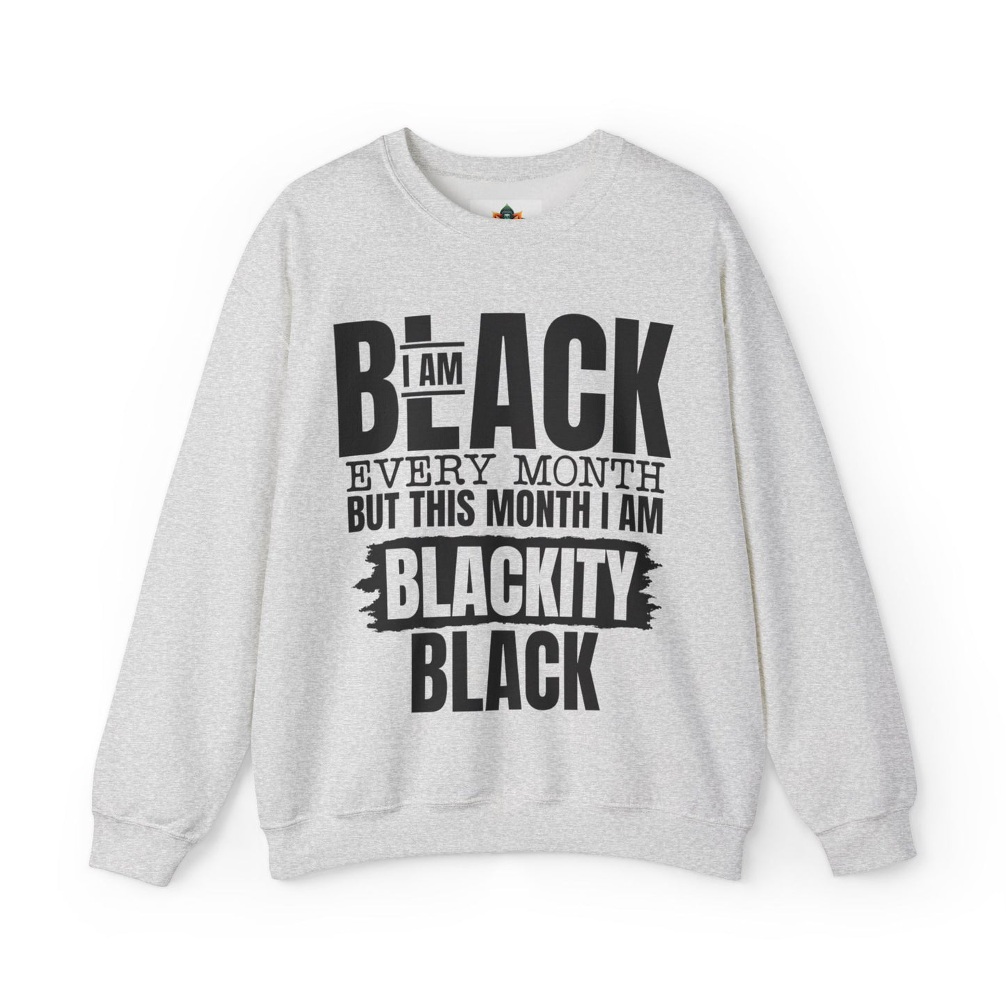 BLACKITY BLACK CREWNECK