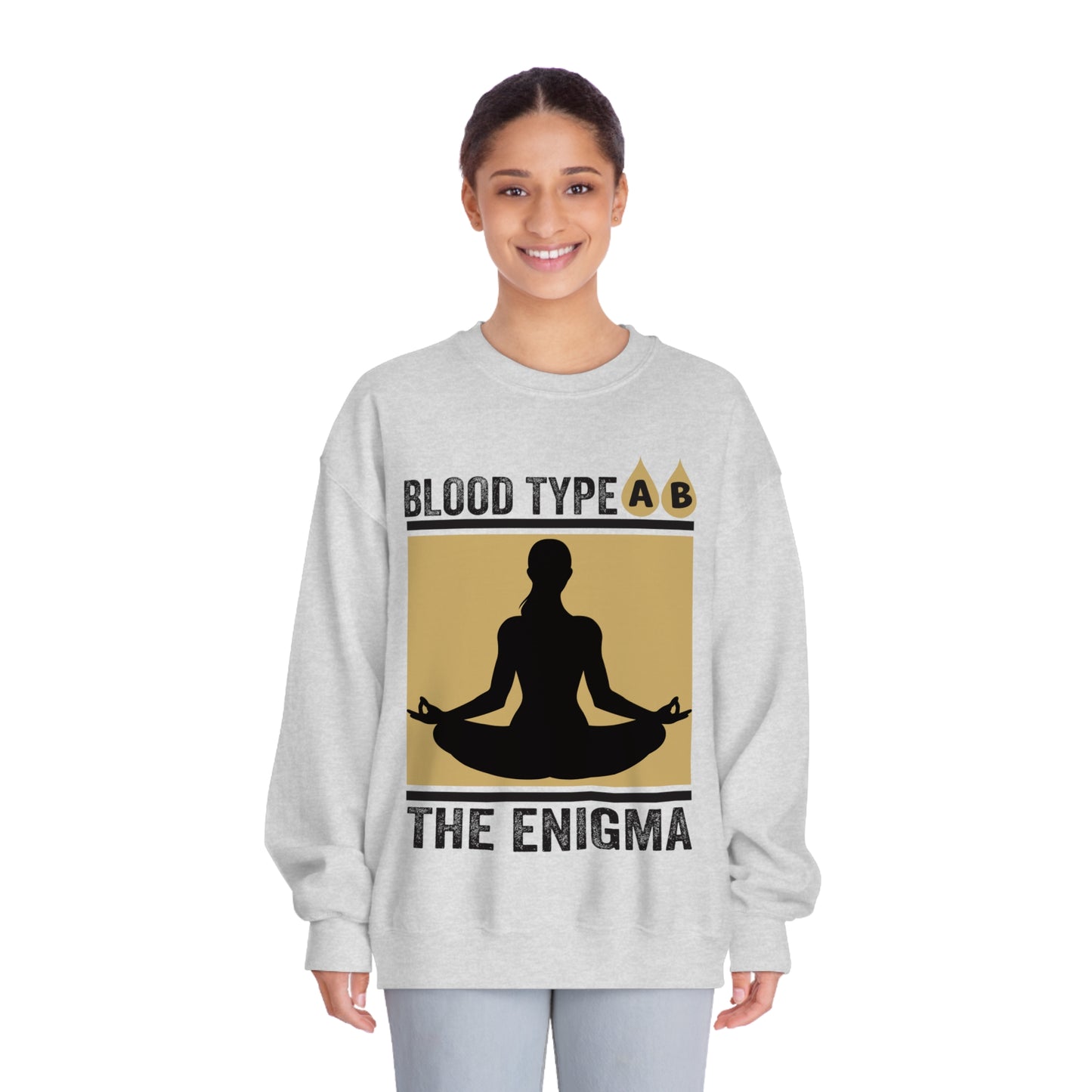 Blood Type AB "The Enigma" Crewneck Sweatshirt