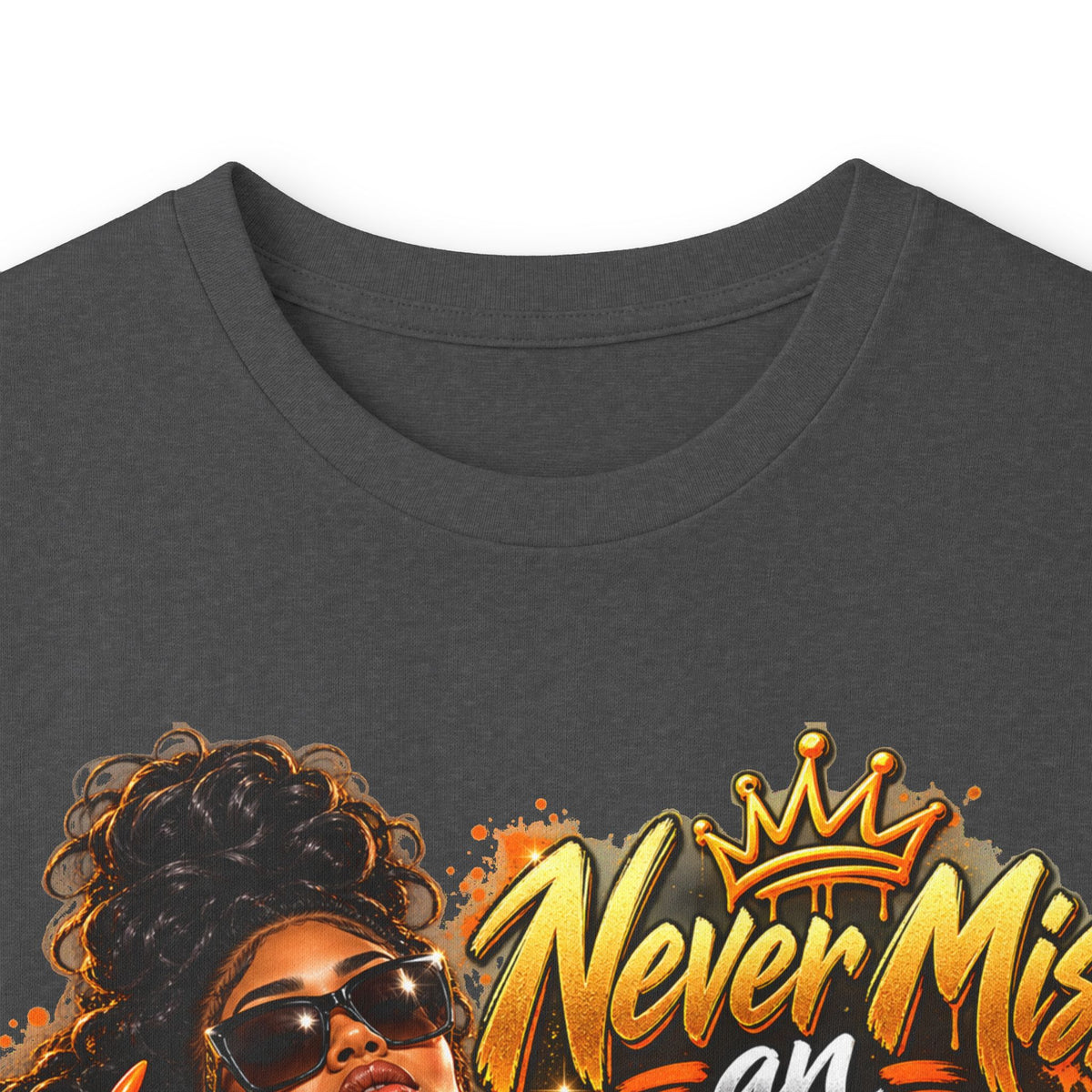 "Never Miss an Opportunity to Cuss a MF Out" Funny Long Sleeve Tee