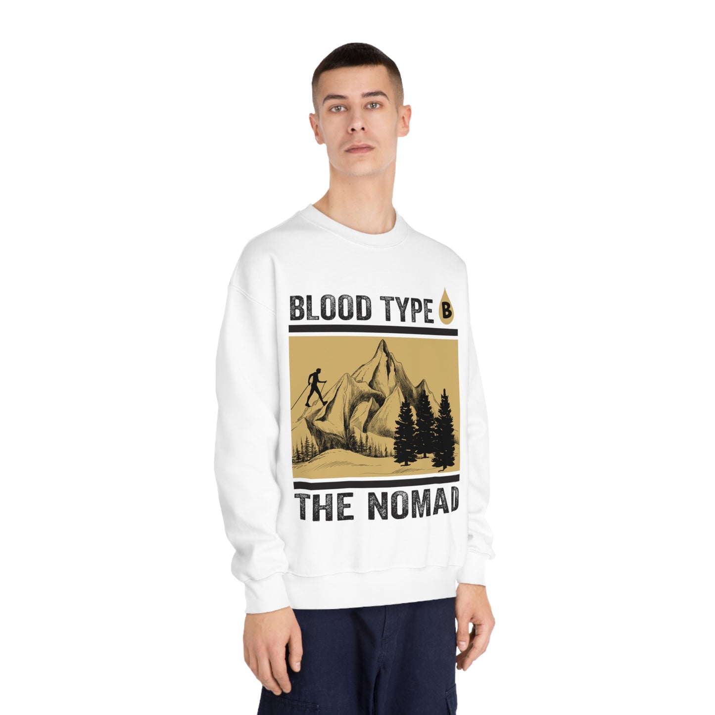 Blood Type B "The Nomad" Crewneck Sweatshirt