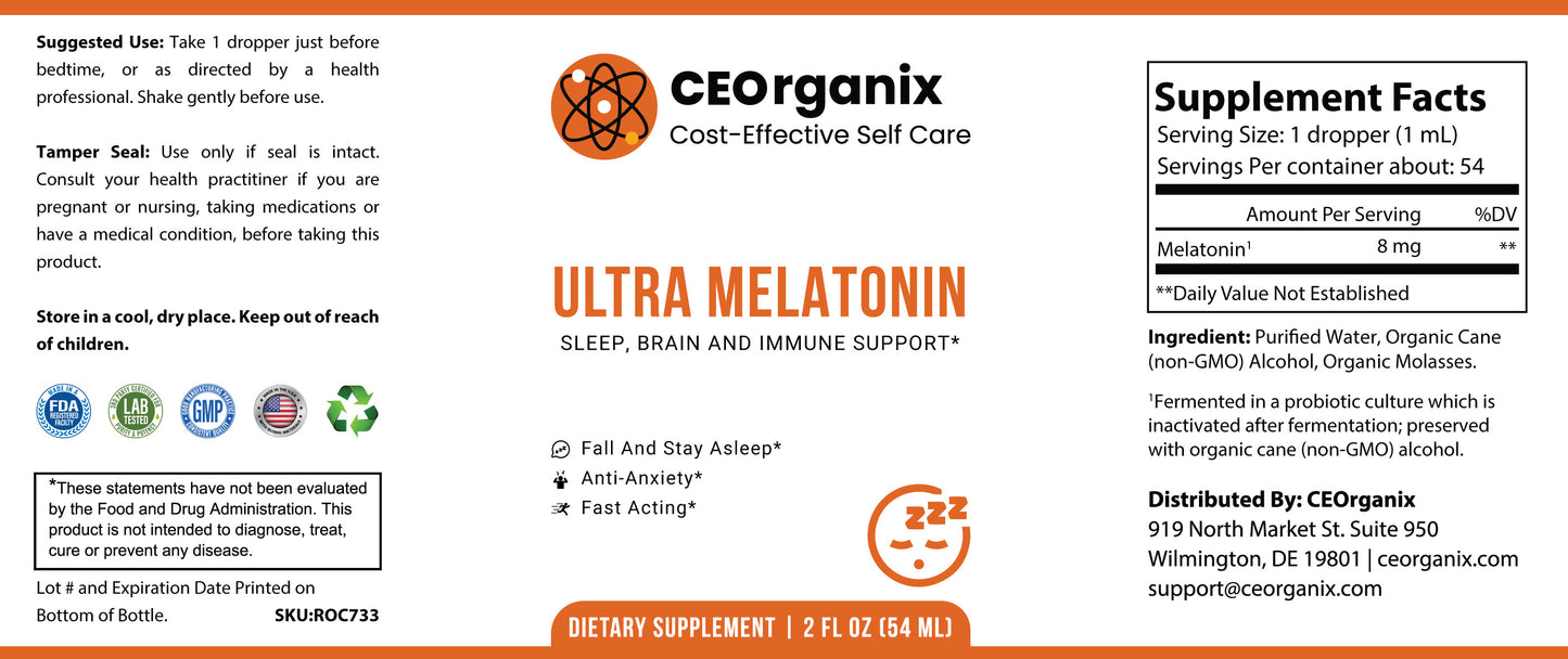 Ultra Melatonin ((ALL BLOOD TYPES!)