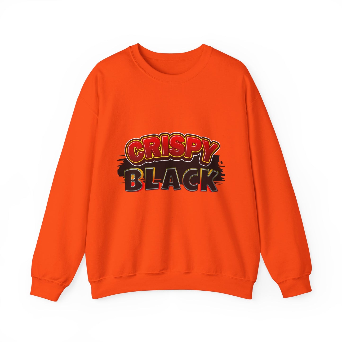 "Crispy Black" Crewneck Sweatshirt