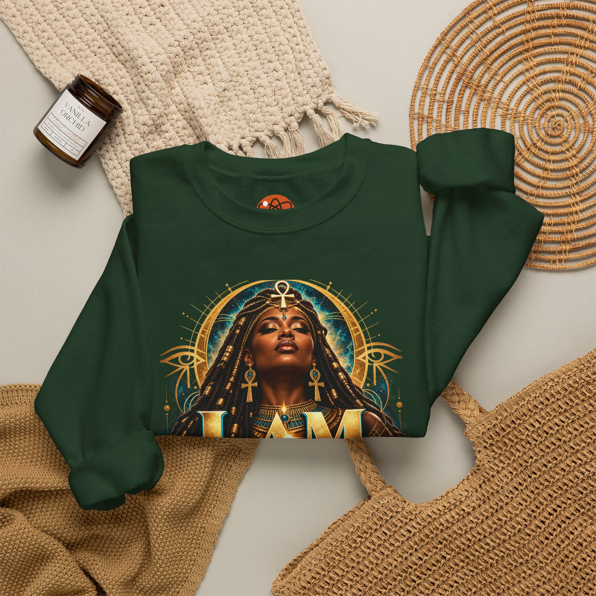 "I Am Sophia" Inspirational Graphic Sweatshirt