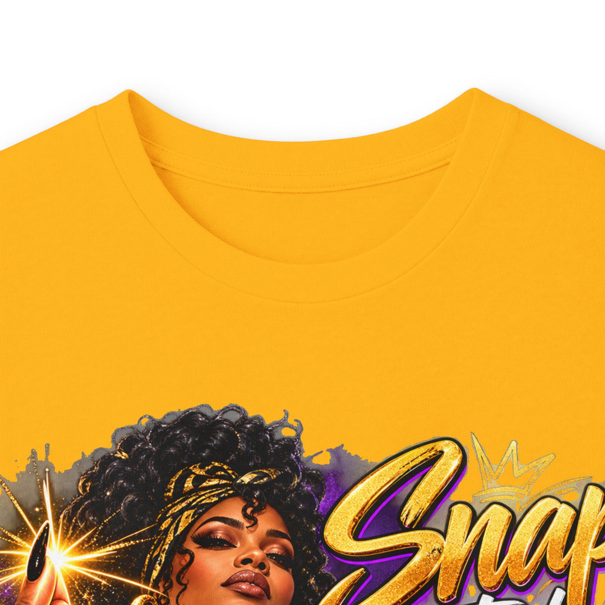 Long Sleeve Tee — "Snap Outta It!" Witchy Graphic