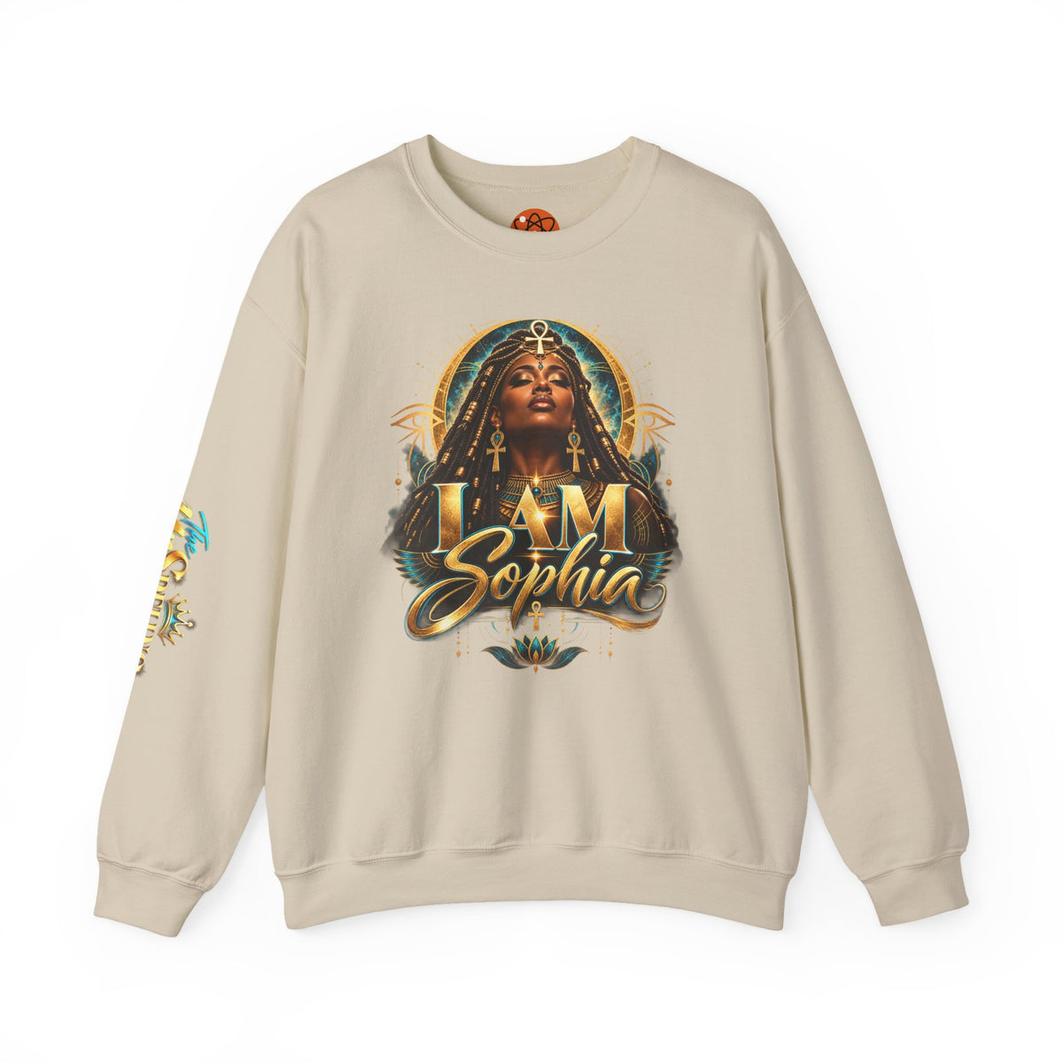 "I Am Sophia" Inspirational Graphic Sweatshirt