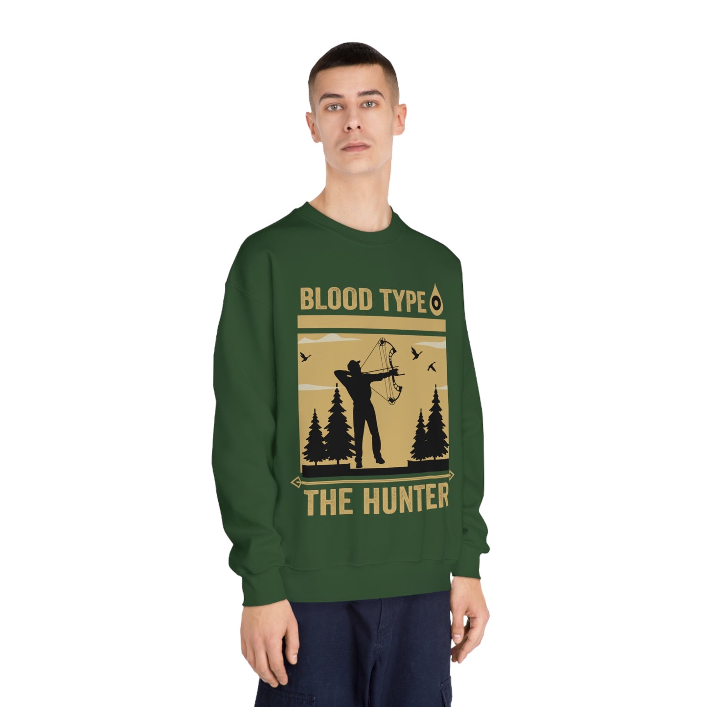 Blood Type O "The Hunter" Crewneck Sweatshirt