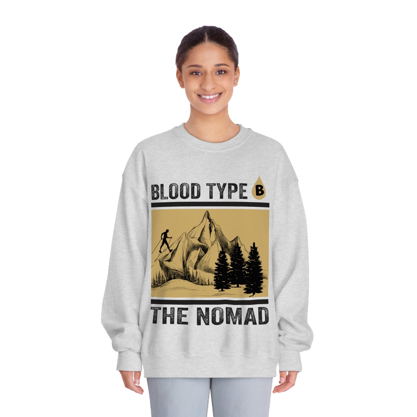 Blood Type B "The Nomad" Crewneck Sweatshirt