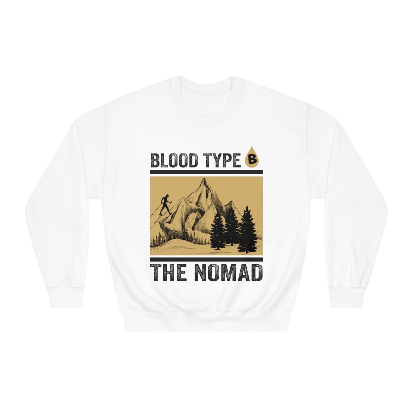 Blood Type B "The Nomad" Crewneck Sweatshirt