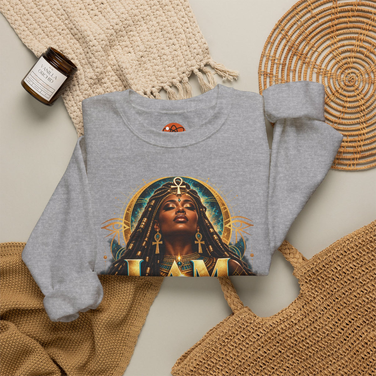 "I Am Sophia" Inspirational Graphic Sweatshirt