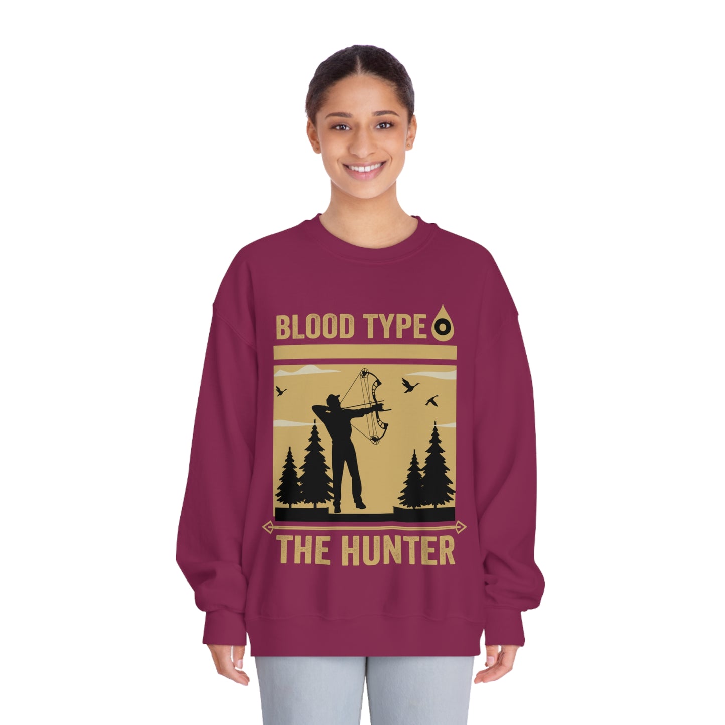 Blood Type O "The Hunter" Crewneck Sweatshirt