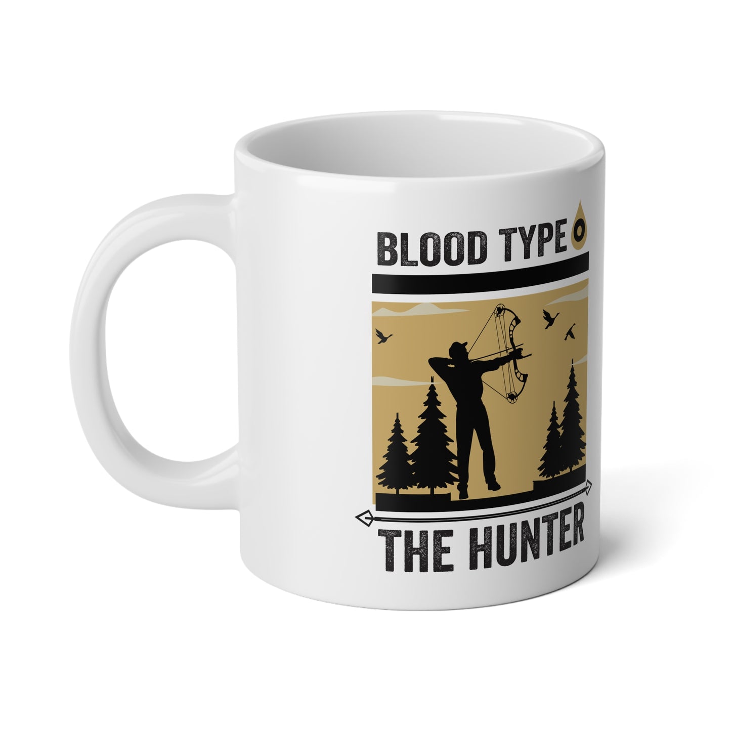 Blood Type O Jumbo Mug, 20oz